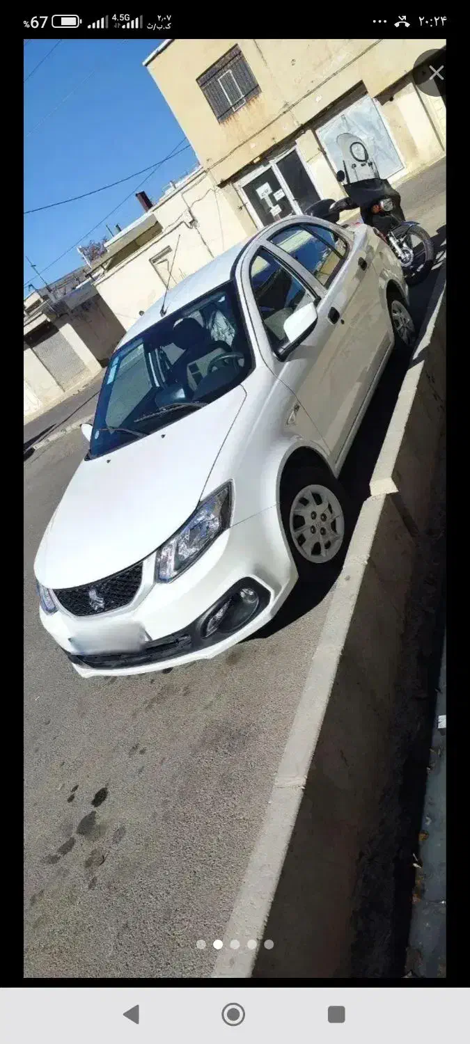 ساینا دوگانه شرکتی ۴۰۳|خودرو سواری و وانت|هرسین, |دیوار