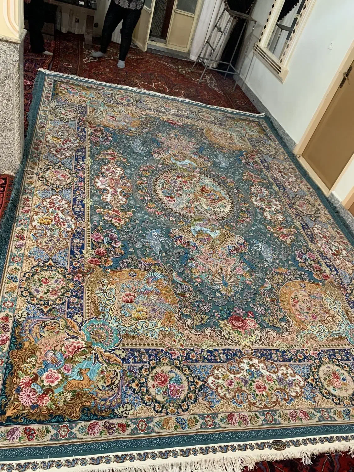 ۱۲ متری|فرش|تبریز, |دیوار