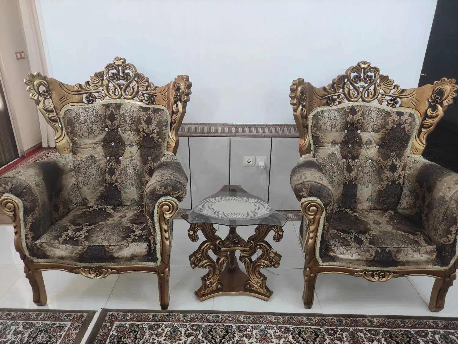 مبل سلطنتی|مبلمان خانگی و میز عسلی|اسدآباد, |دیوار