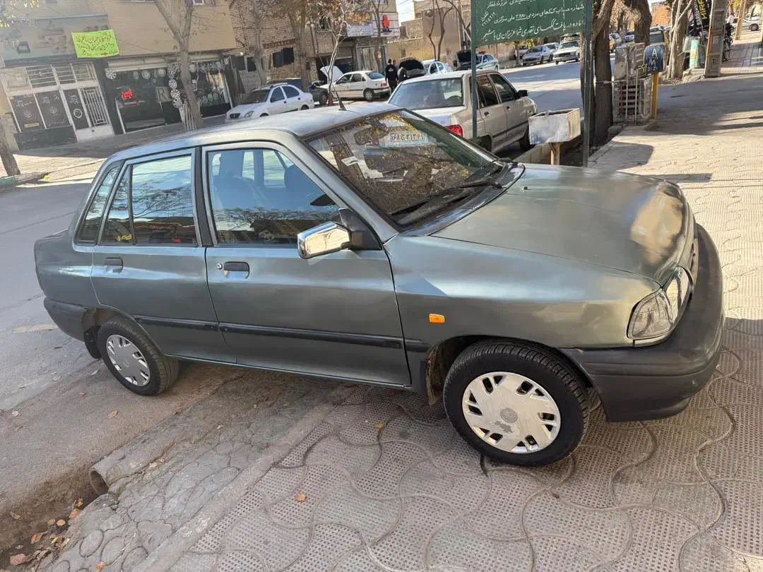 پراید صندوق دار مدل ۸۷ رنگ زیتونی|خودرو سواری و وانت|ابریشم, |دیوار