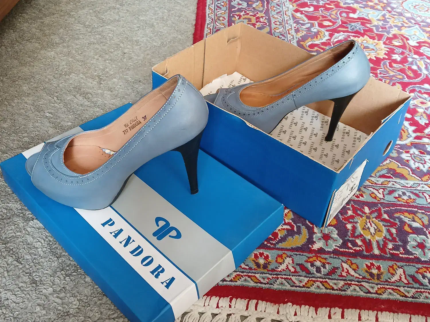 کفش پاشنه بلند چرم پاندورا|کیف، کفش، کمربند|تهران, شهرآرا|دیوار