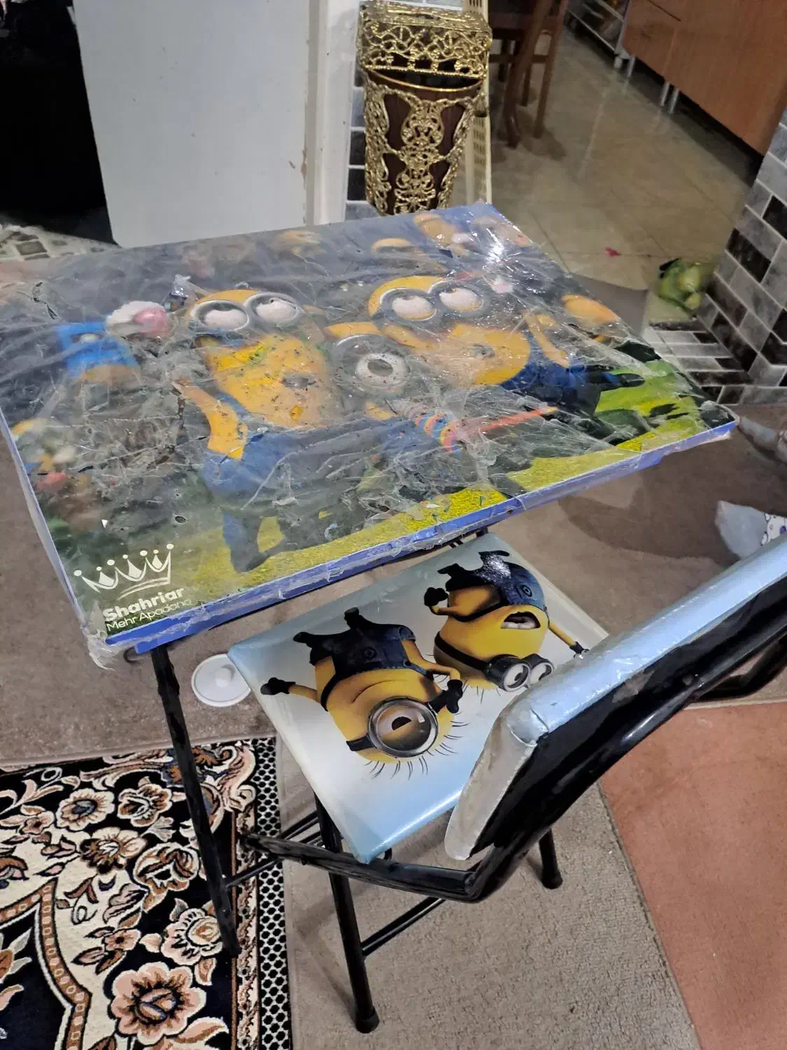 میزتحریرنو|میز تحریر و کامپیوتر|قم, نیروگاه|دیوار