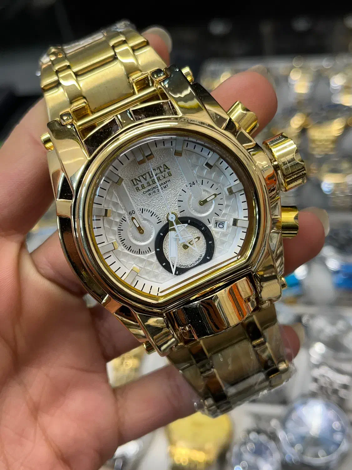 ساعت مچی مردانه مارک اینوکتا/مدل زئوس سه موتوره|ساعت|مشهد, گاز|دیوار