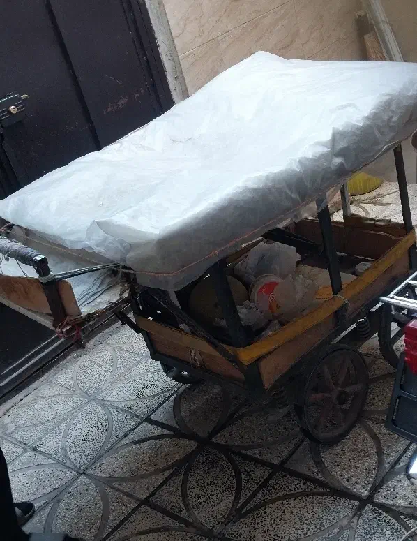 گاری چهارچرخ|ابزارآلات|صفادشت, |دیوار