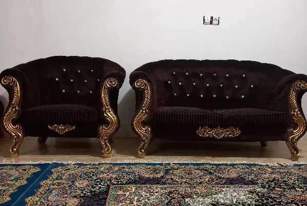مبل‌هفت‌نفره|مبلمان خانگی و میز عسلی|مینودشت, |دیوار