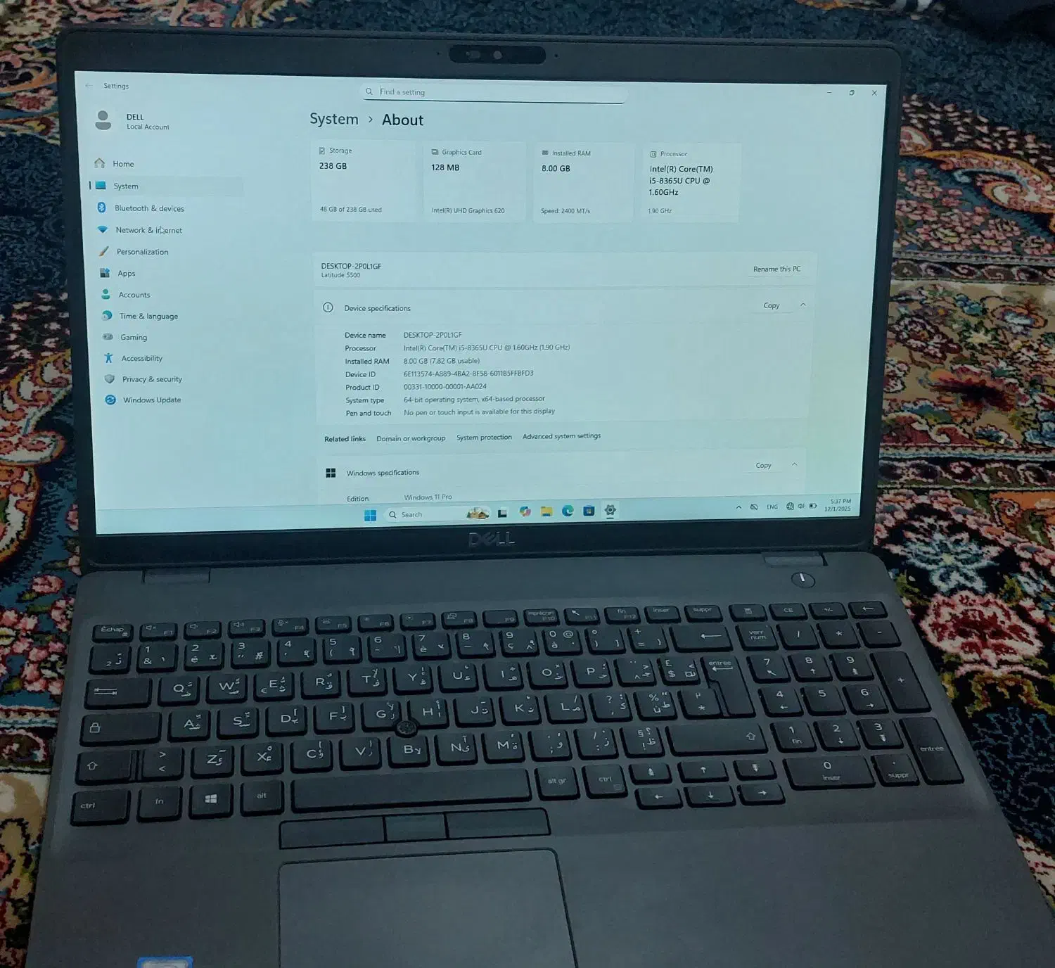 فروش لپ تاپ DELL|رایانه همراه|شادگان, |دیوار