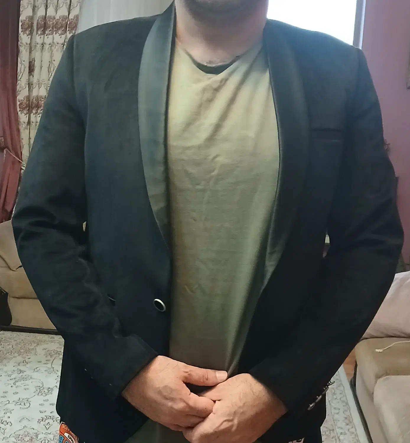 کت تک مردانه مخمل سایز ۴۸|لباس|قائم‌شهر, |دیوار