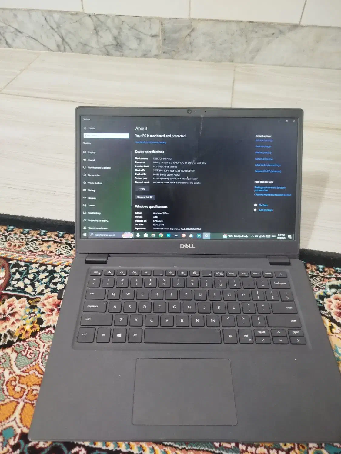 لپ تاپ دل مدل لتیتود ۳۴۱۰|رایانه همراه|نیشابور, مازول|دیوار