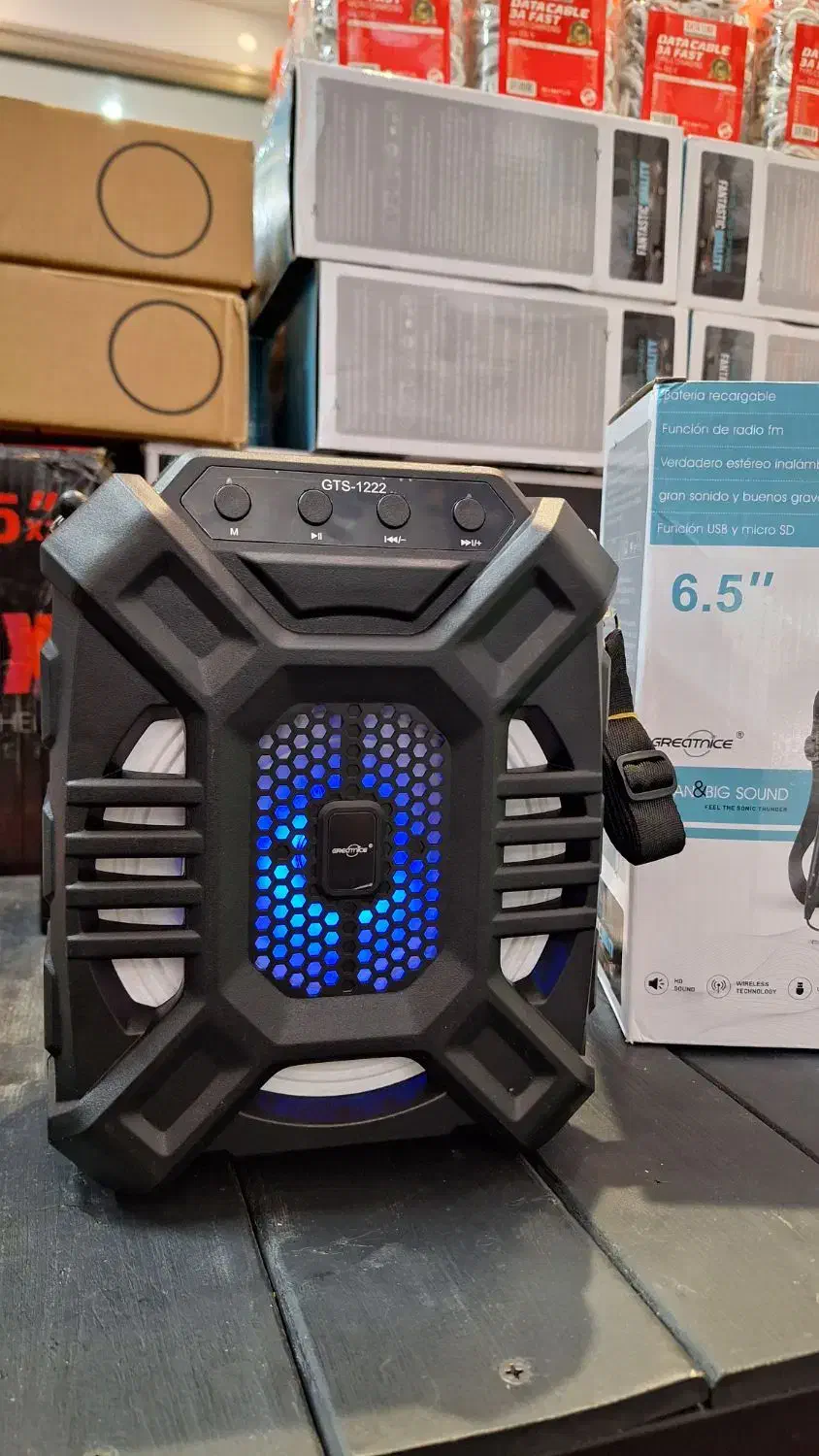 اسپیکر بند دار با میکروفون سیمی|پخشکننده همراه|اصفهان, مفتح|دیوار