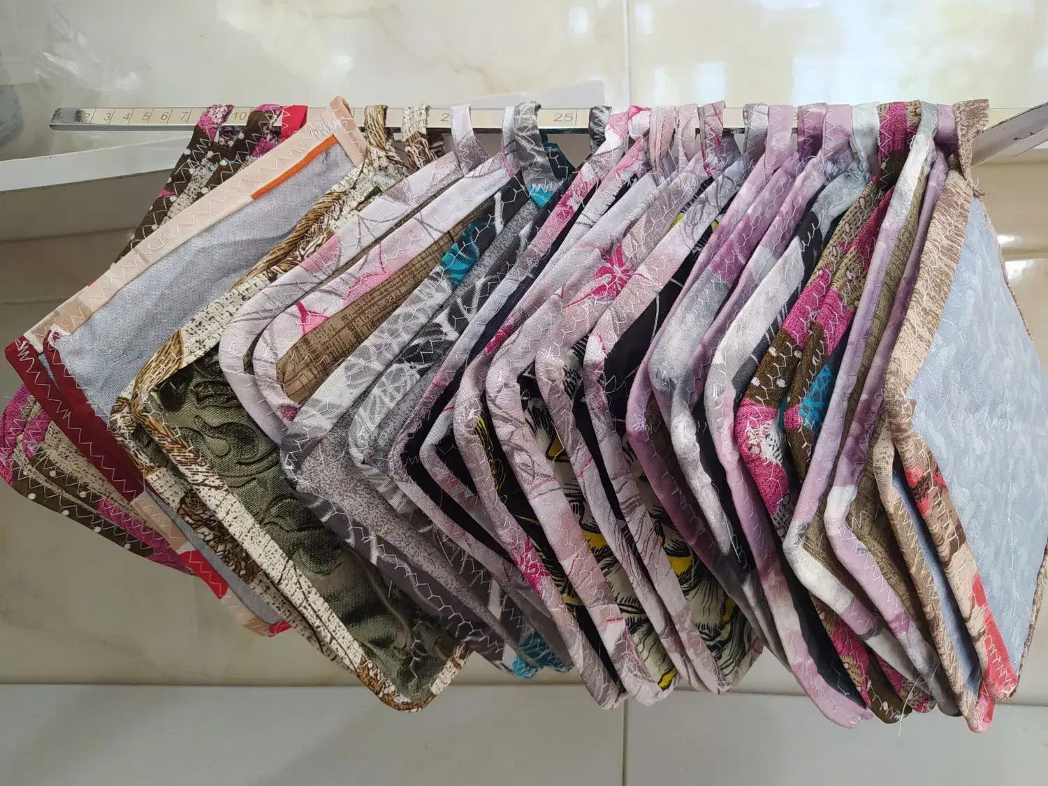 دستگیره آشپزخانه جفتی 10 تعداد محدود|سفره، حوله، دستمال آشپزخانه|نورآباد, |دیوار