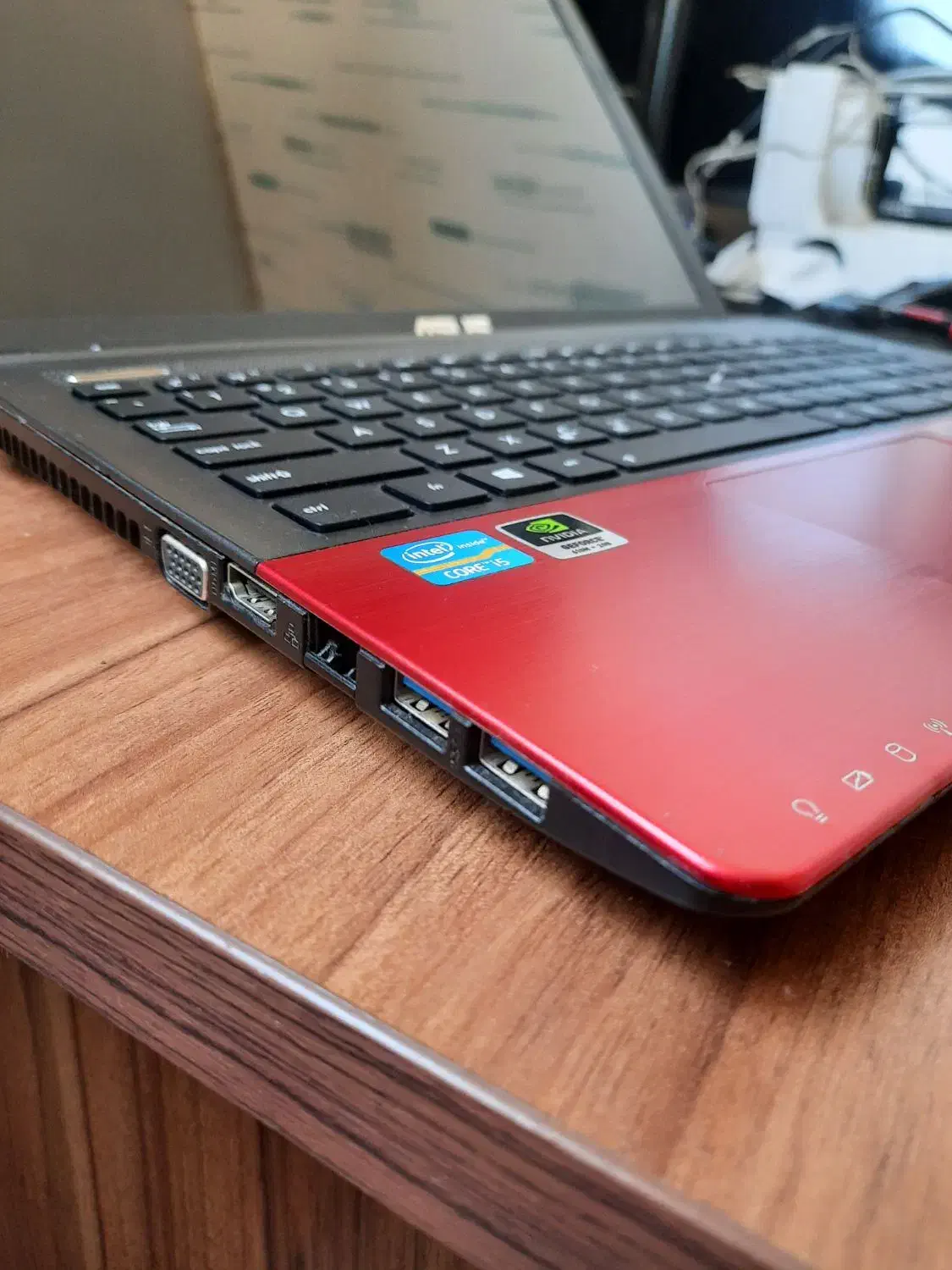 لپ تاپ ایسوس ASUS k55|رایانه همراه|اصفهان, چرخاب|دیوار