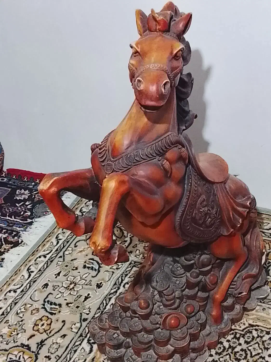 مجسمه اسب خوشگل|مجسمه، تندیس، ماکت|زاهدان, |دیوار