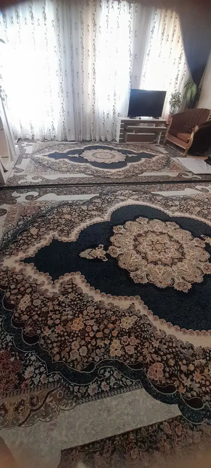 فرش 12متری 700شانه در حد نو|فرش|شهرضا, |دیوار