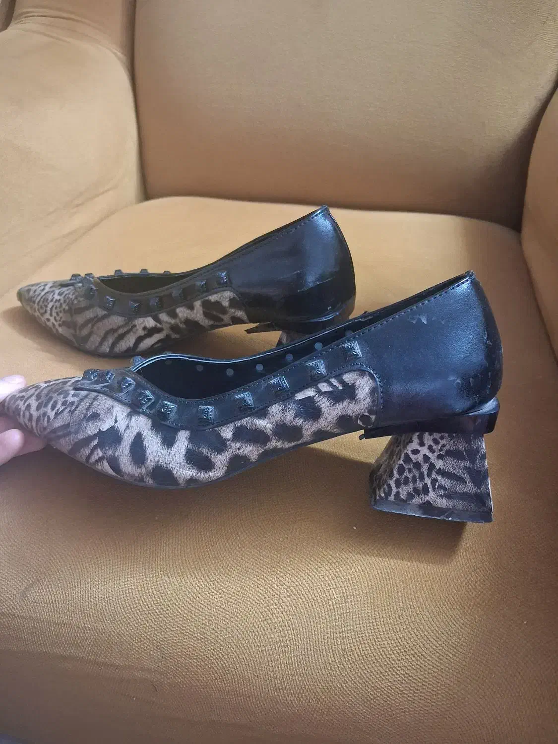 کیف و کفش ست خارجی پلنگی|کیف، کفش، کمربند|قم, حاج زینل|دیوار