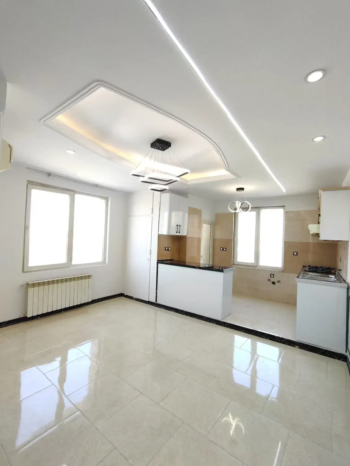 ۴۸متر دوبر نورگیر فول امکانات روبه فضای سبز|فروش آپارتمان|تهران, جوانمردان (اندیشه)|دیوار