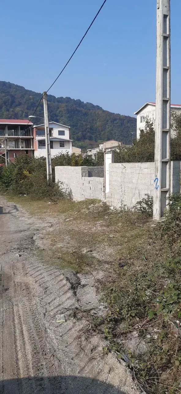 یک قطعه زمین چهار دیواری شده به متراژ 200 متر|فروش زمین و ملک کلنگی|لوندویل, |دیوار