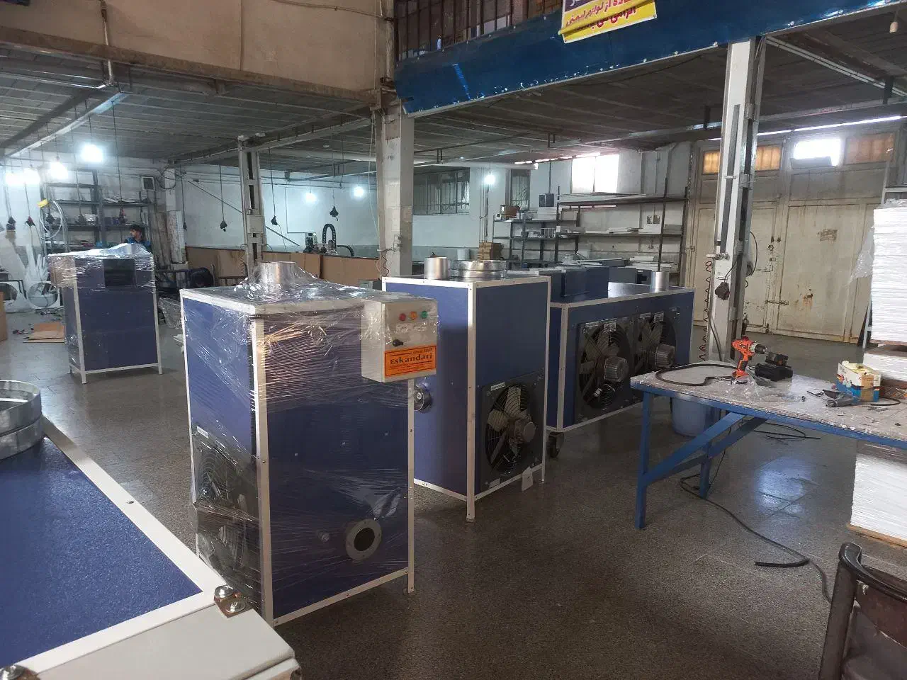 هیتر بخاری گلخانه کارگاهی فن دار گازی 110هزار|بخاری، هیتر، شومینه|اصفهان, برلیان|دیوار