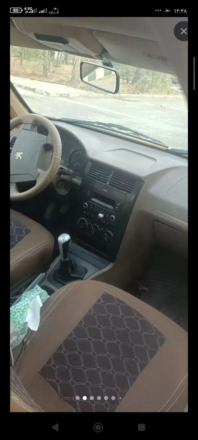 پژو 405 دوگانه مدل 95 تاکسی|خودرو سواری و وانت|خورموج, |دیوار