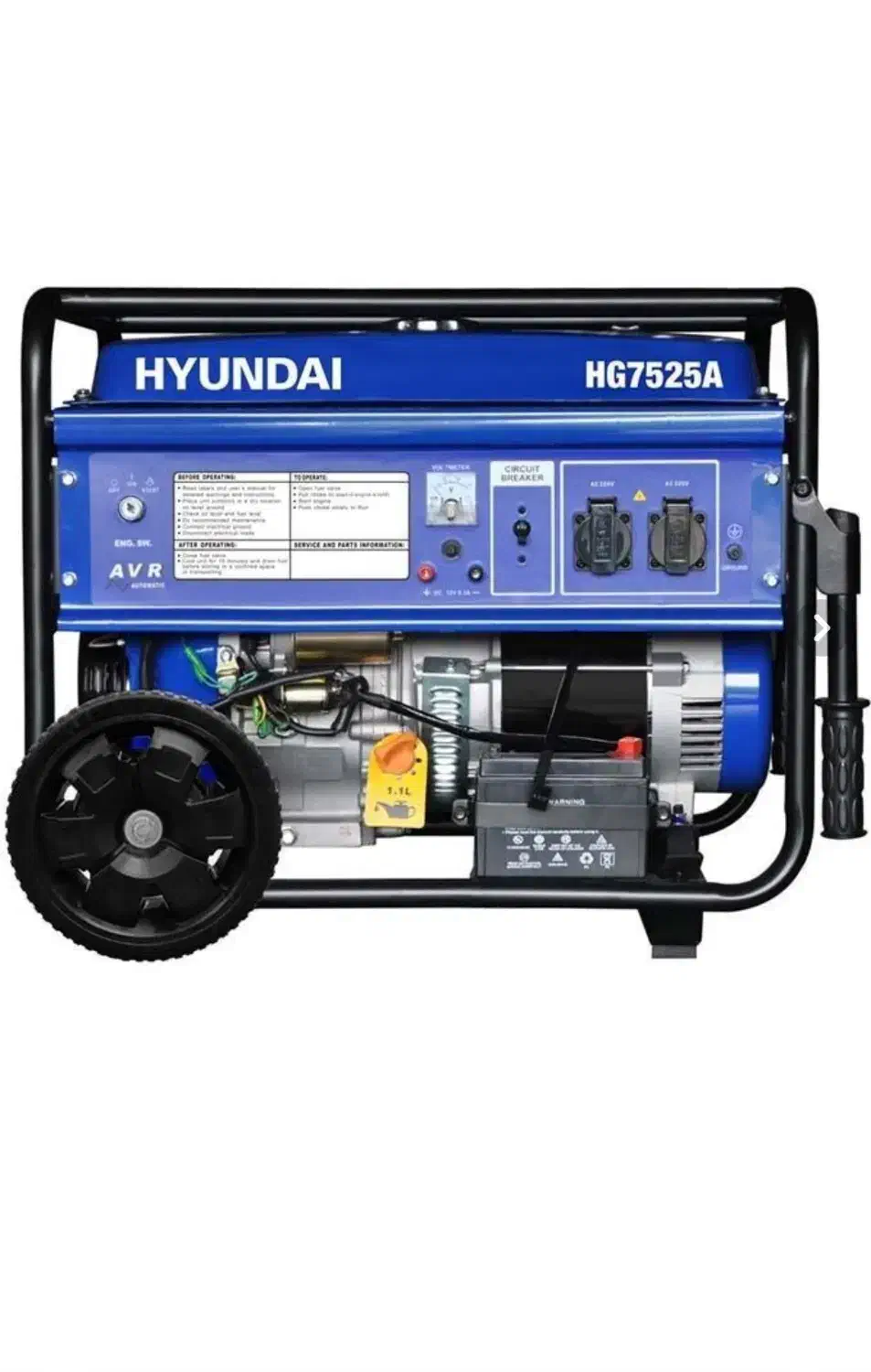 موتور برق ۷/۵ وات هیوندای HG7525A HYUNDAI|ماشین‌آلات صنعتی|شیراز, فرهنگ شهر|دیوار