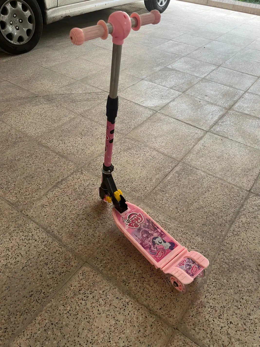 اسکوتر دخترونه صورتی|دوچرخه، اسکیت، اسکوتر|ماسال, |دیوار