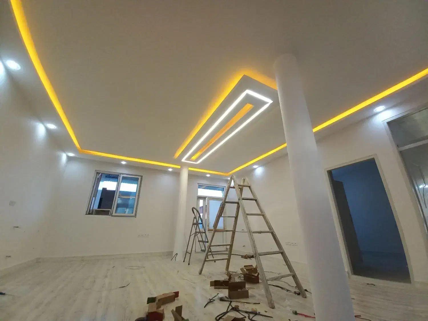 اجرا سقف کاذب کناف|خدمات پیشه و مهارت|تاکستان, |دیوار