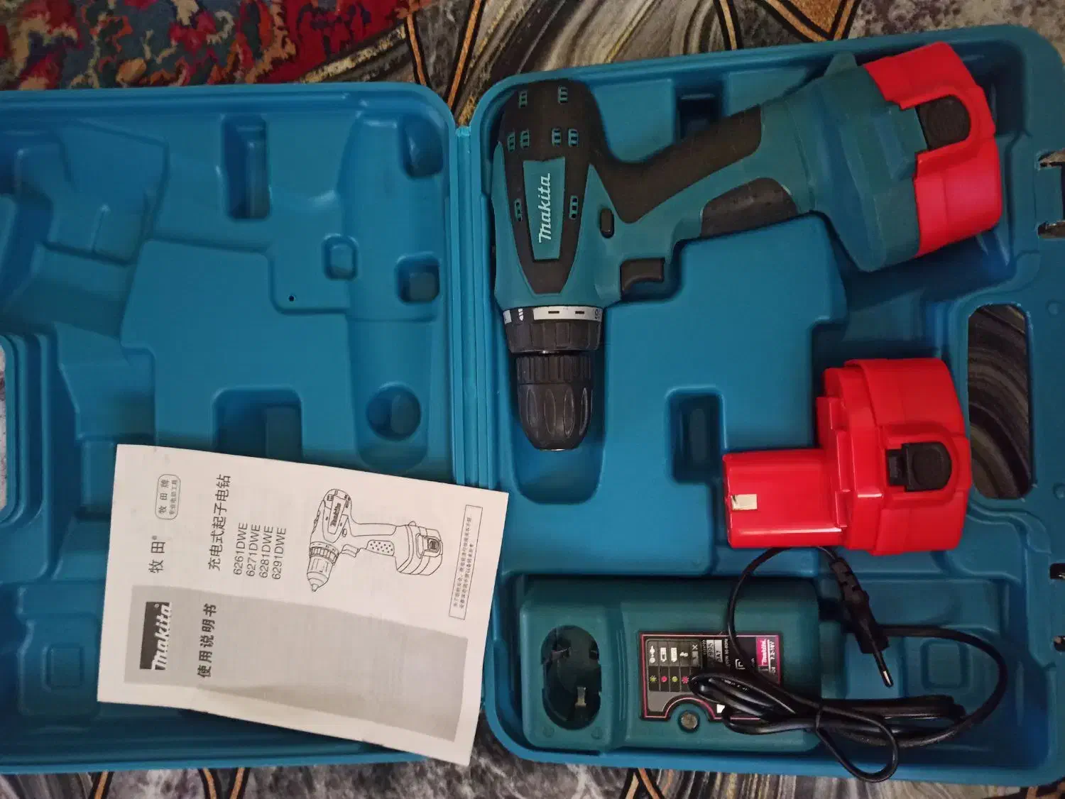 دریل شارژی دو باطری باطری بزرگ ماکیتا زیر قیمت|ابزارآلات|دامغان, |دیوار