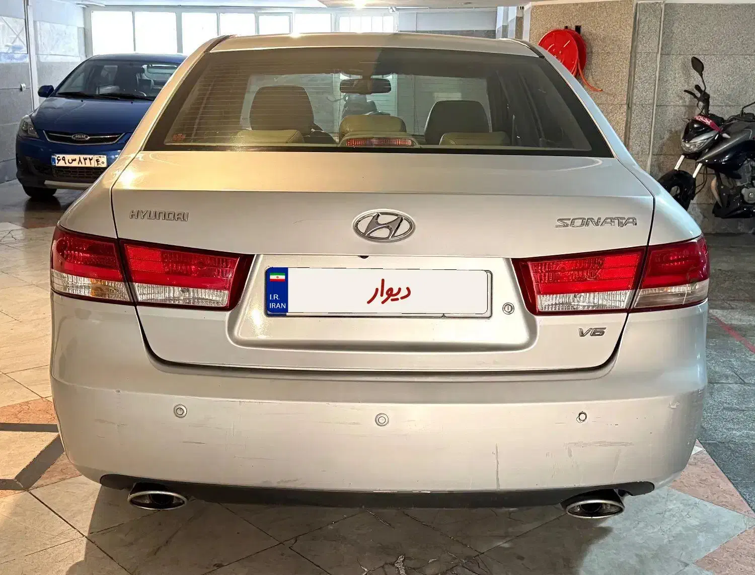 سوناتا ۲۰۰۷، ۶ سیلندر، بی رنگ|خودرو سواری و وانت|تهران, تهرانپارس جنوبی|دیوار