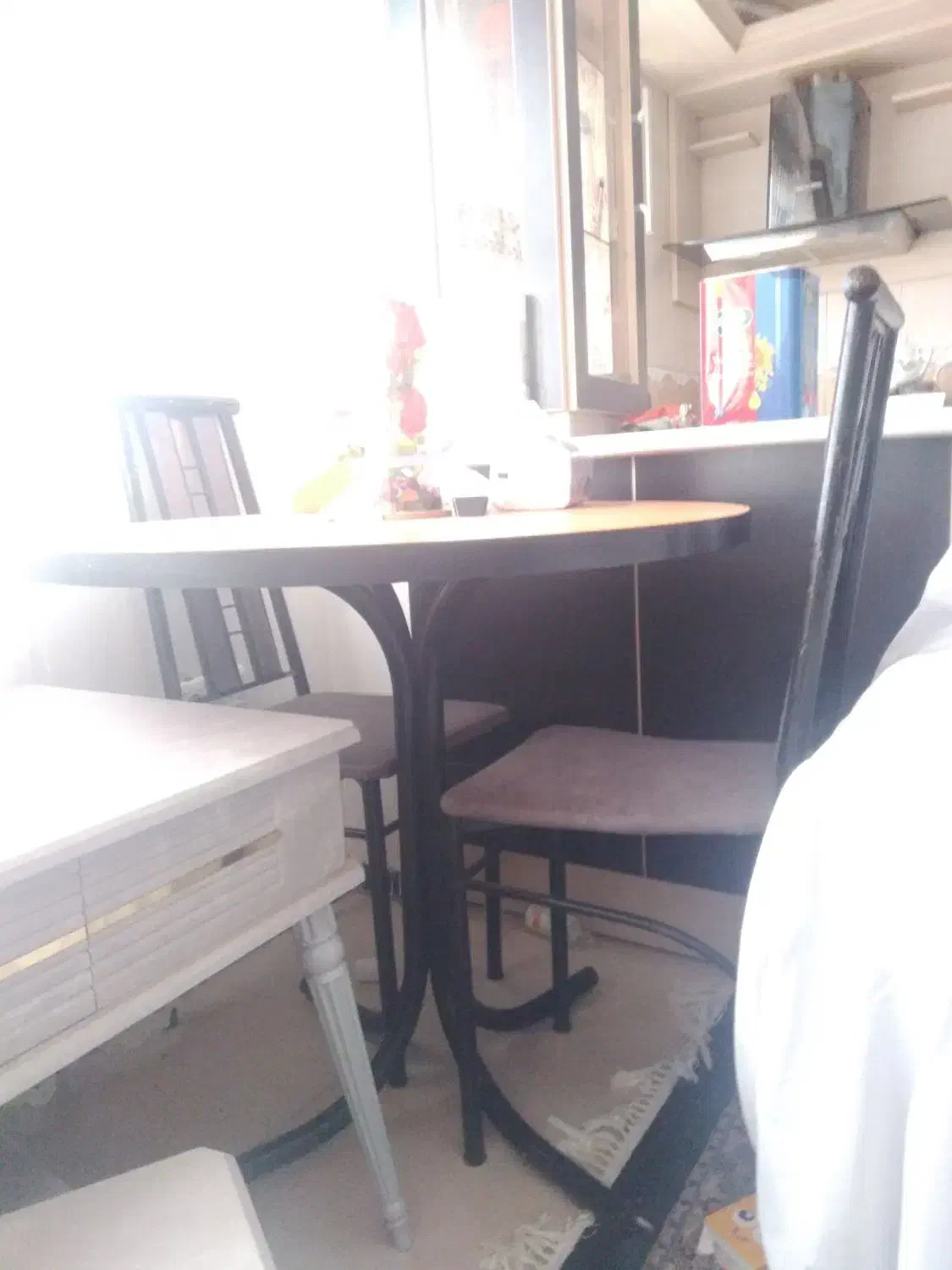 میز نهار خوری|میز و صندلی غذاخوری|مینودشت, |دیوار