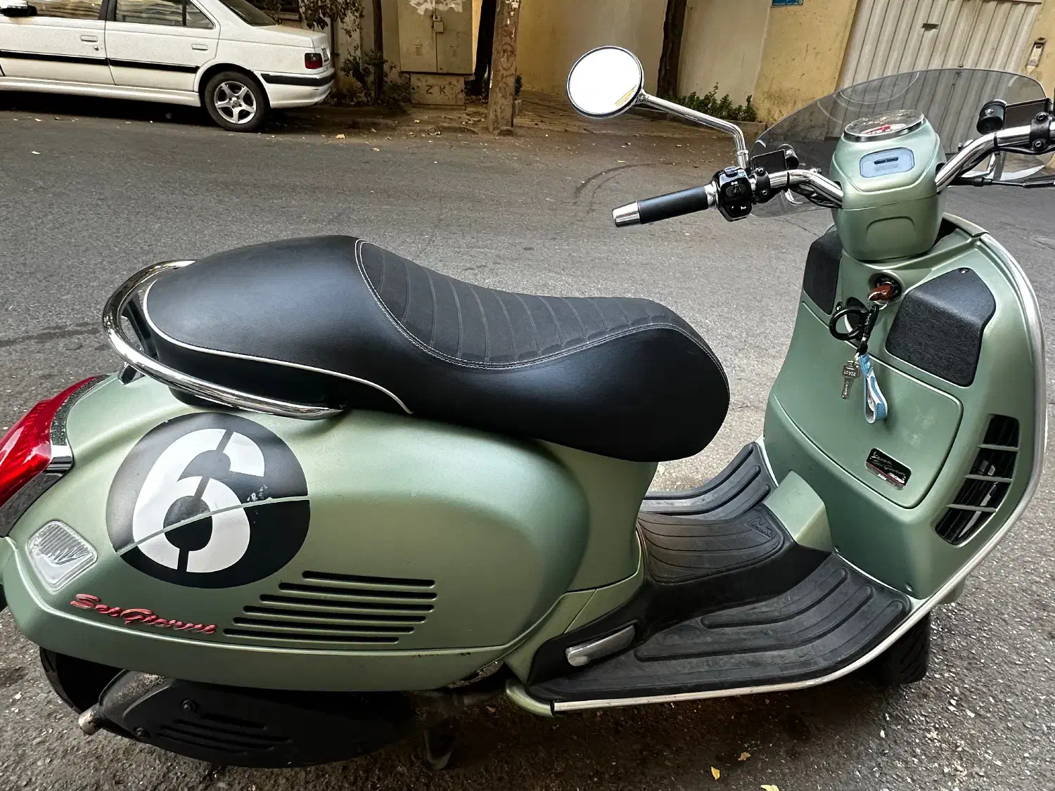 وسپا سی جیورنی gts 250 98|موتورسیکلت|تهران, قلهک|دیوار