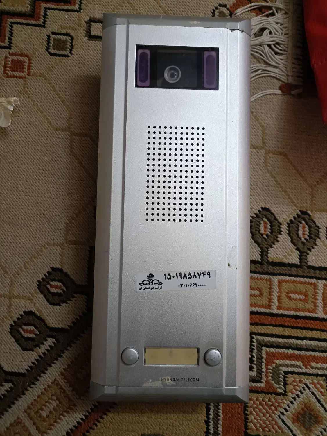 پنل آیفون تصویری در حد نو سالم|دوربین مداربسته|اصفهان, باتون|دیوار