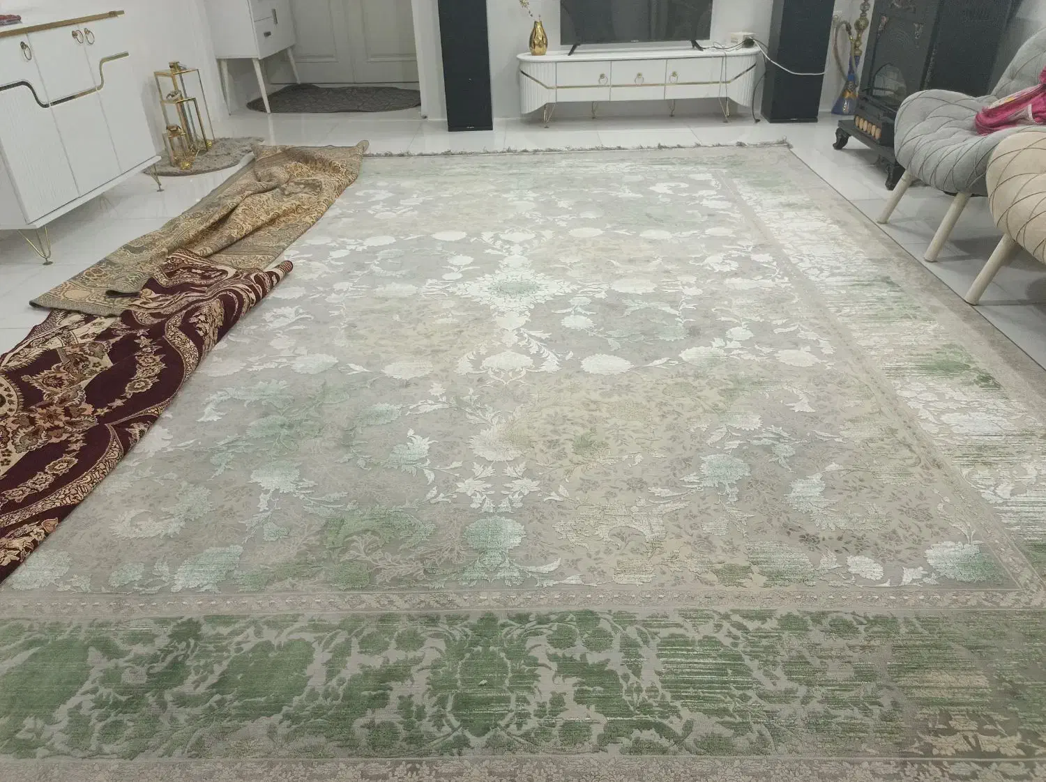 فرش|فرش|مشهد, تبادکان|دیوار