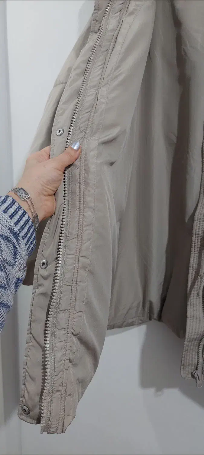 کاپشن پر سایزبزرگ اورجینال اصل اروپایی برندH&M|لباس|تهران, خواجه نظام الملک|دیوار