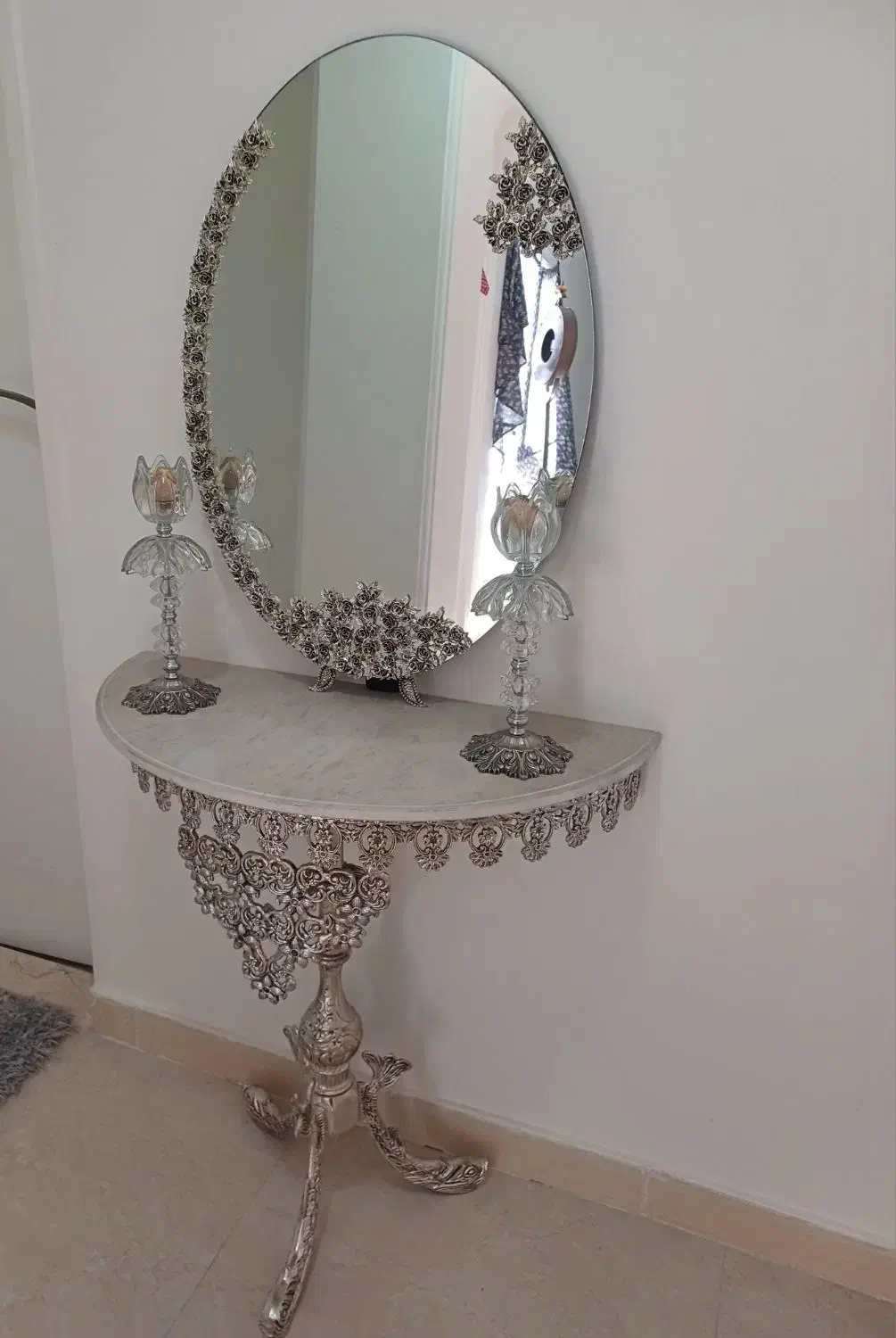 آیینه شمعدان|آینه|شهریار, شهریار|دیوار