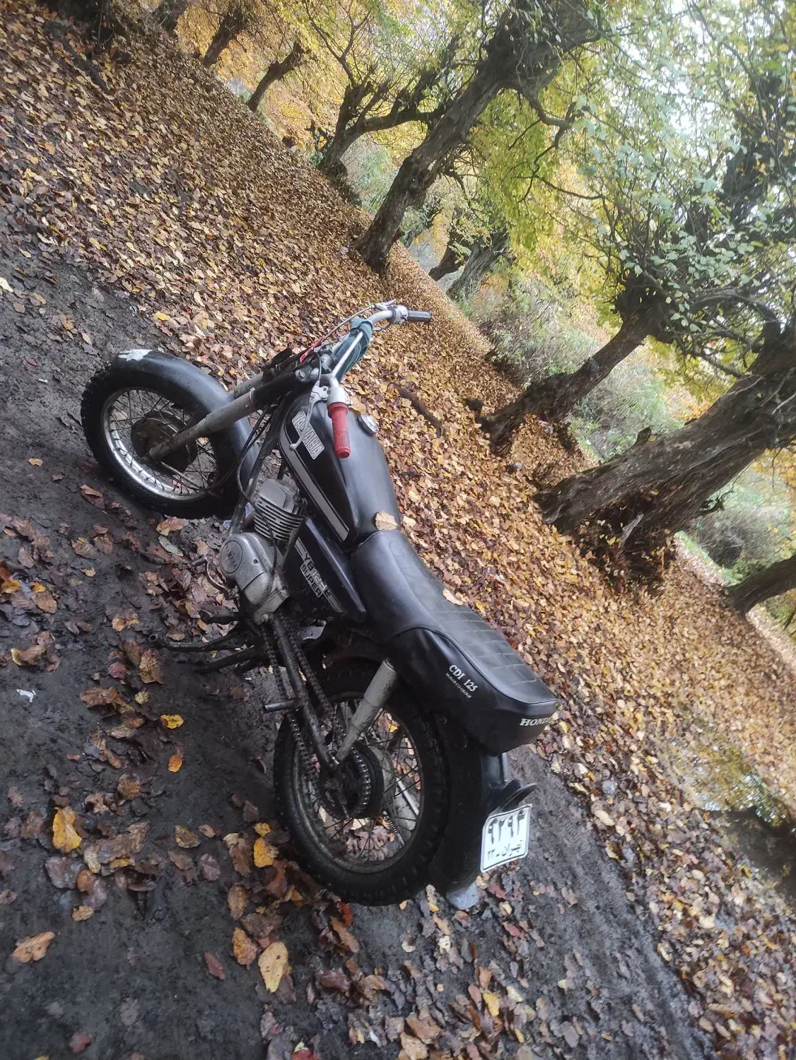 یاماها 125مدارک کامل پلاک قدیم|موتورسیکلت|آستارا, |دیوار