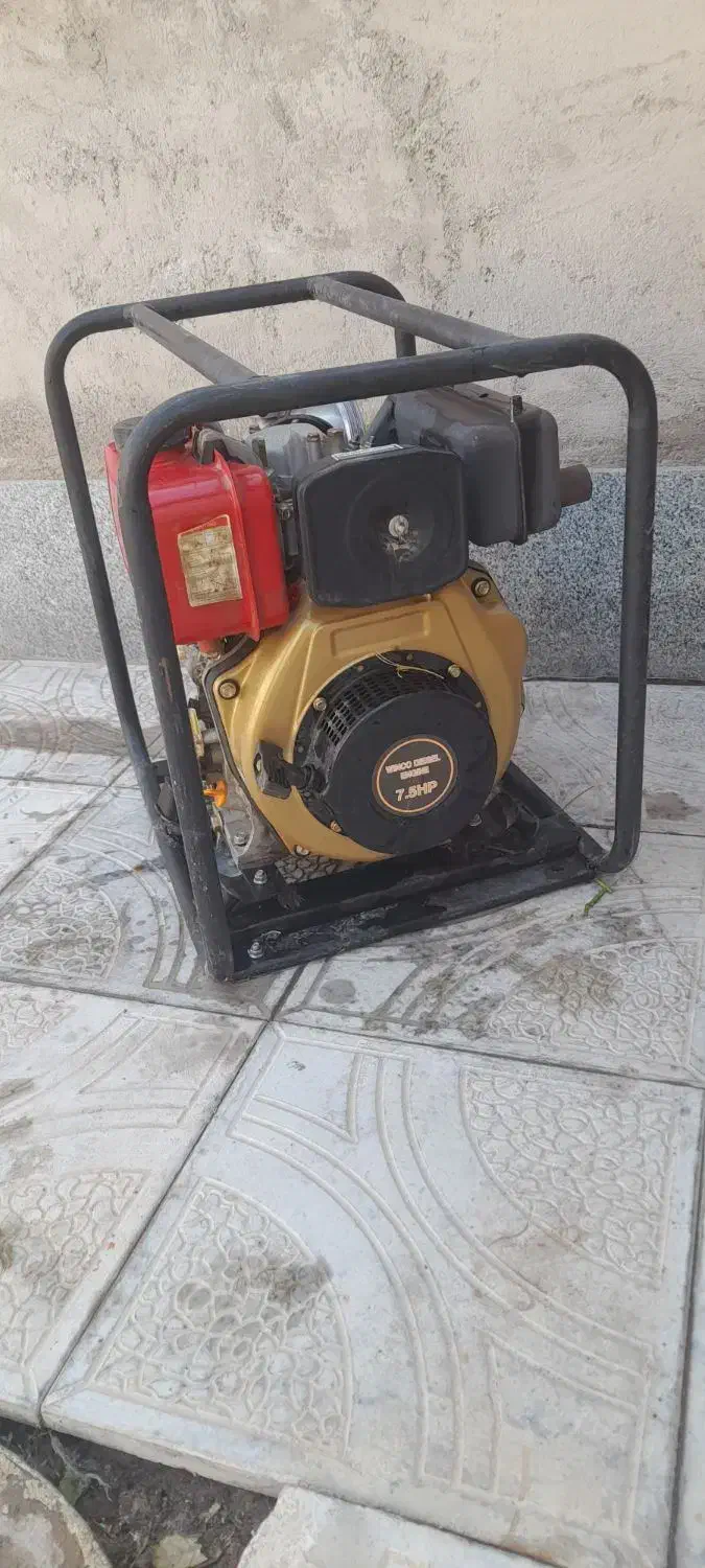 موتور اب ۳ اینچ کم کار کرده در حد نو|ماشین‌آلات صنعتی|عجب شیر, |دیوار