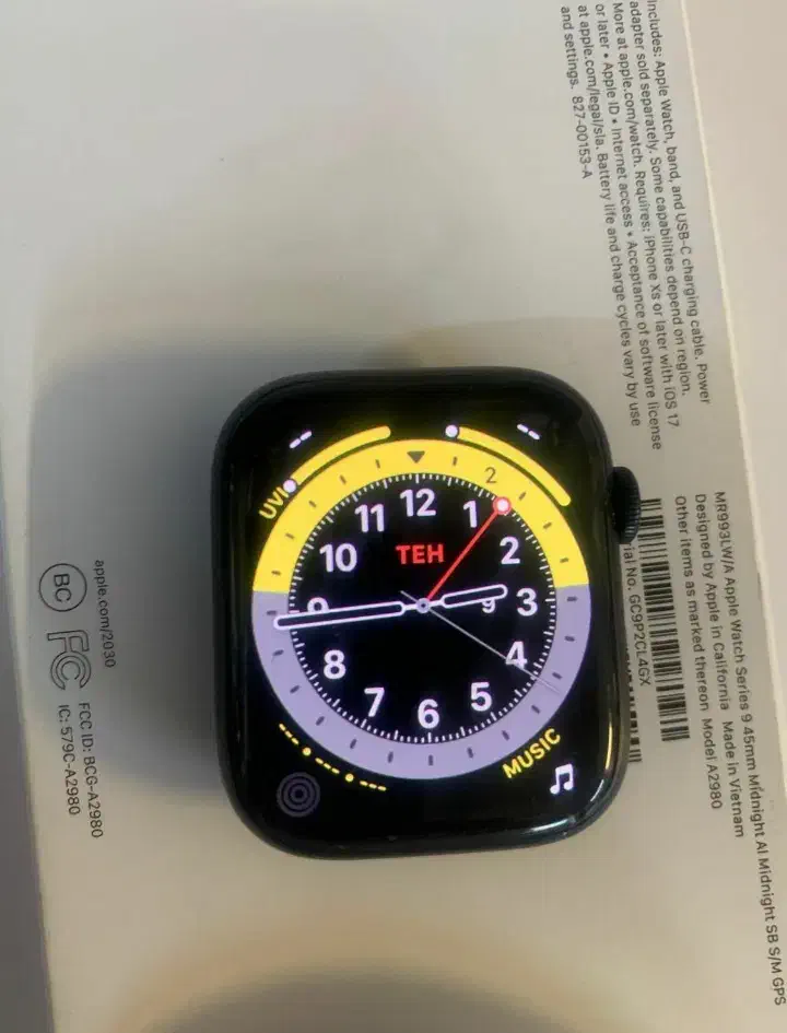 اپل واچ سری ۷سایز۴۵|ساعت|اهواز, نادری|دیوار