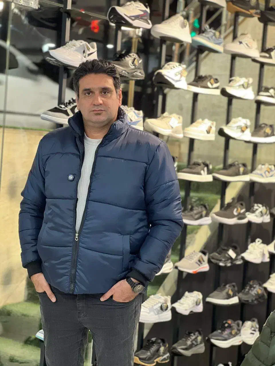 کاپشن مردانه پفی|لباس|کاشان, پا نخل|دیوار