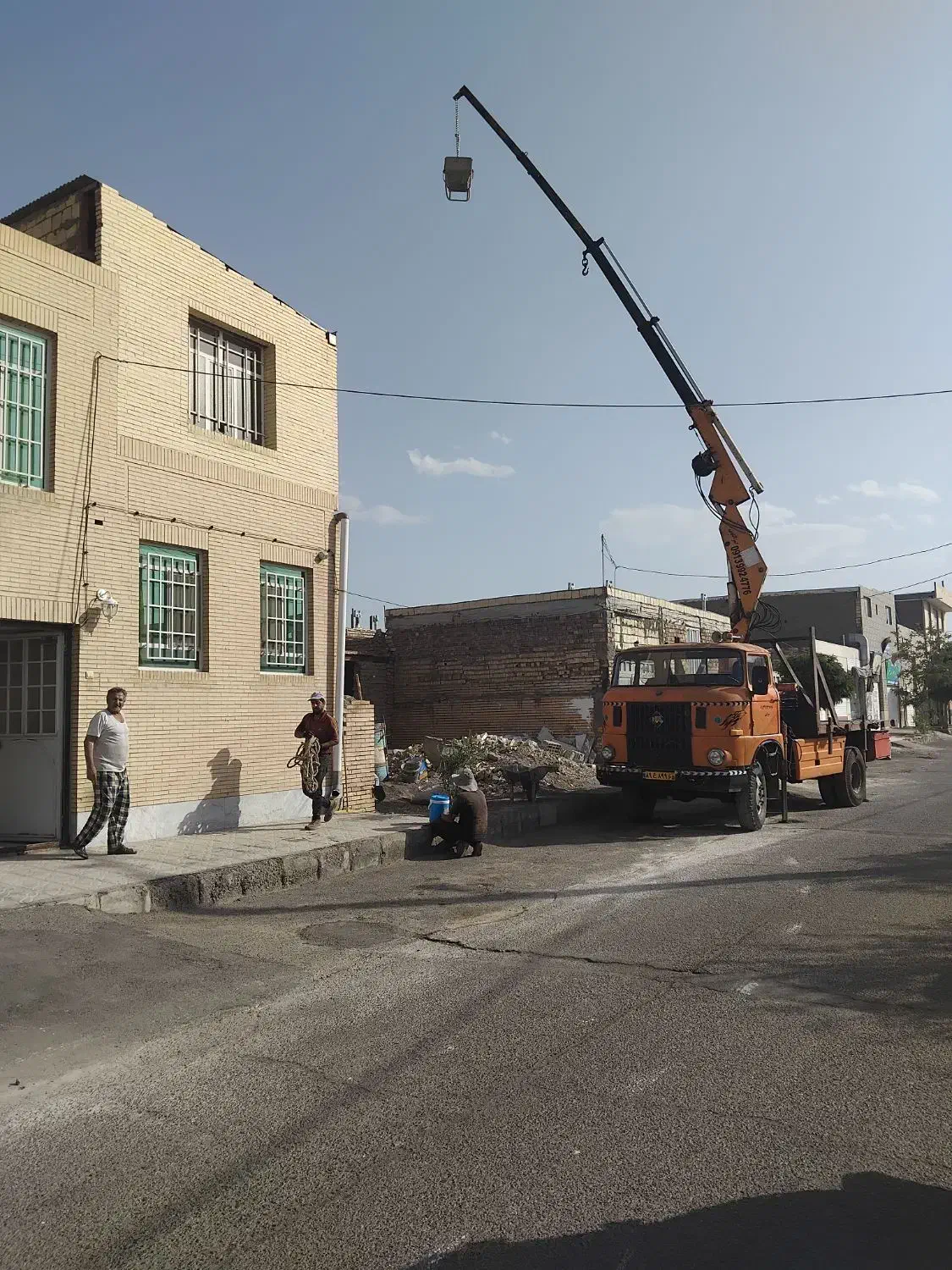 دکل جرثقیل فروشی|خودرو سنگین|رفسنجان, |دیوار