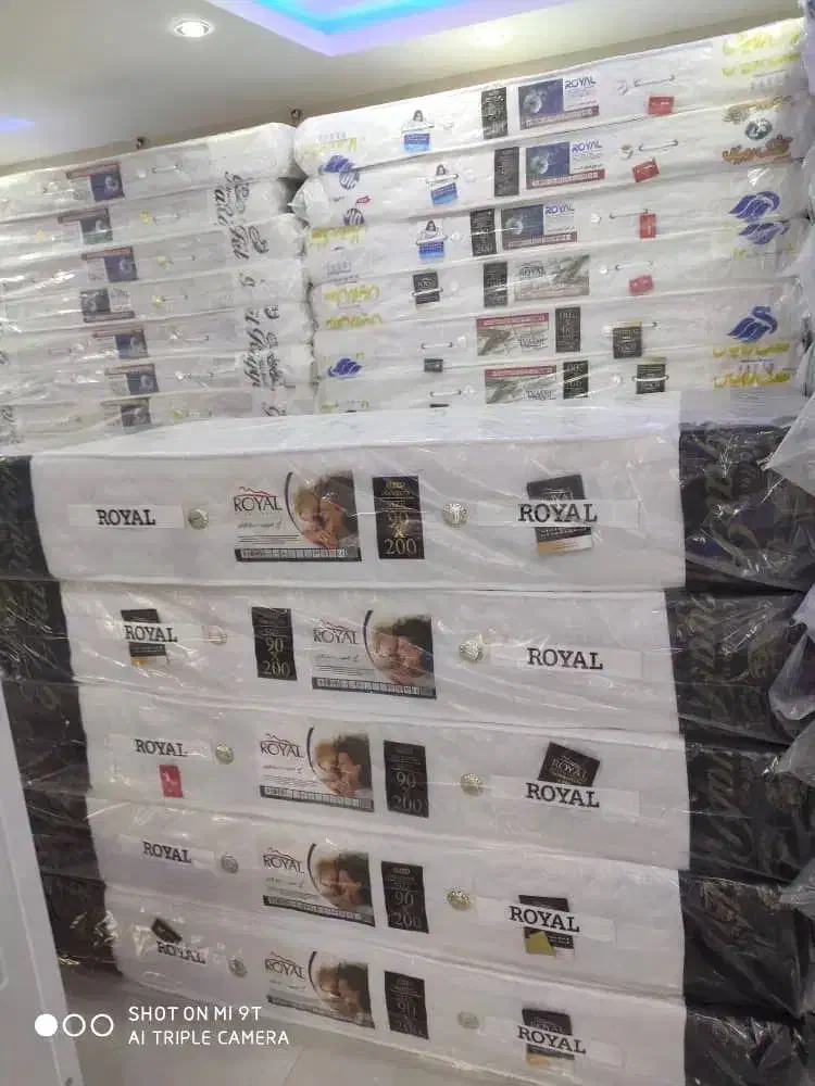 تشک رویال قیمت تولیدی(تعمیرتعویض تشک پذیرفته میشود|تشک تختخواب|رشت, خواهر امام|دیوار