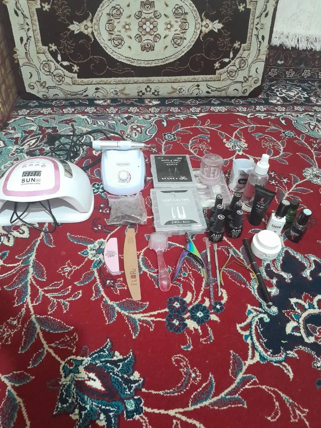 وسایل کاشت ناخن نو|آرایشی، بهداشتی، درمانی|سنندج, |دیوار