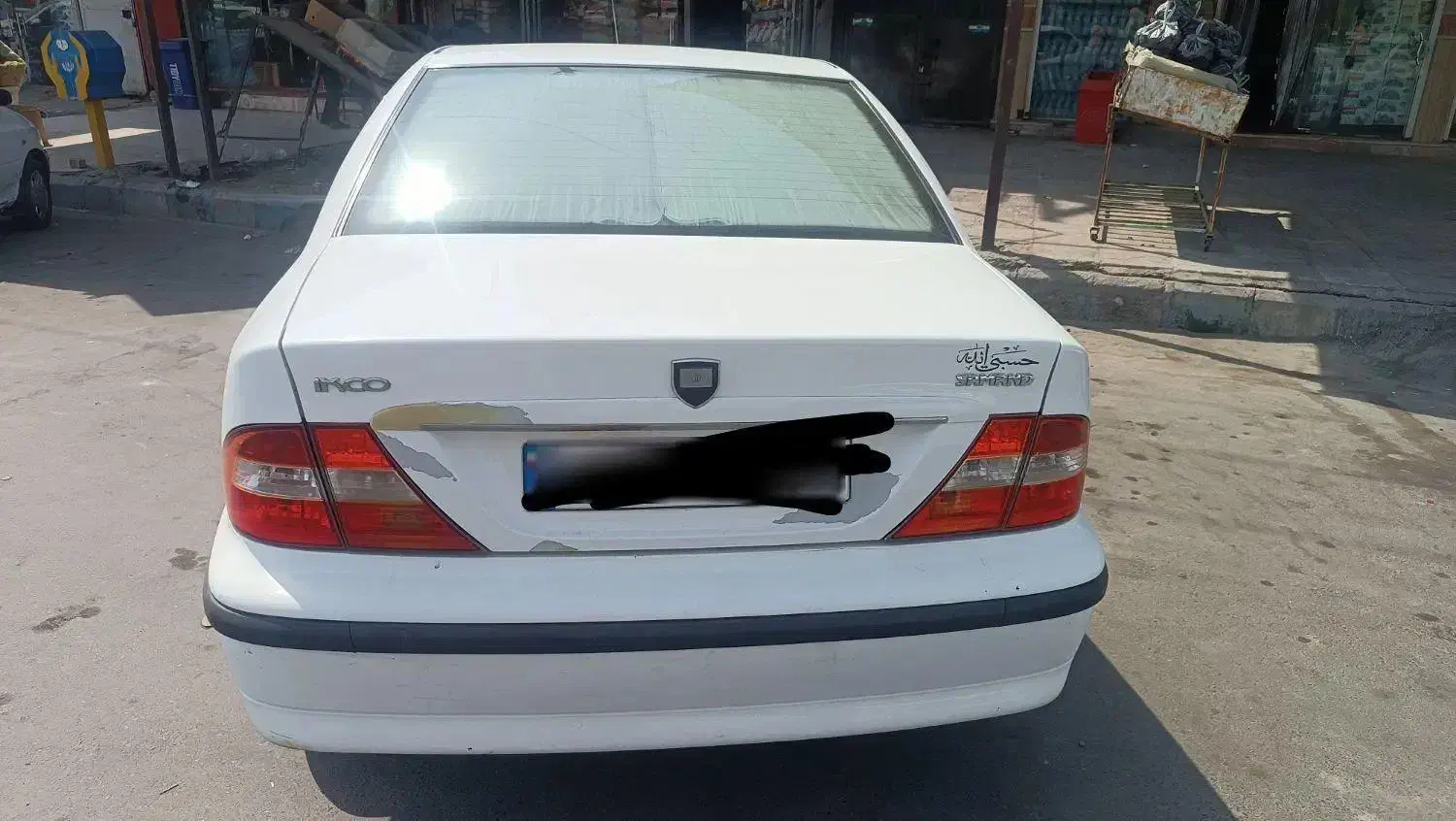 فروشی سمند موتور معمولی|خودرو سواری و وانت|رودبار (کرمان), |دیوار