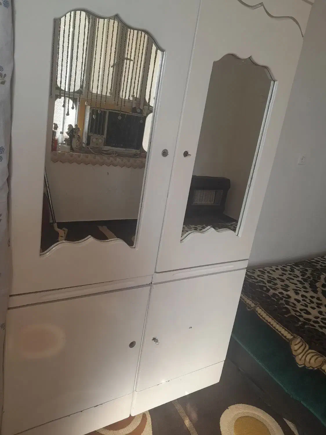 کمدلباس دوتیکه جادار|جاکفشی، کمد، دراور|بهبهان, |دیوار