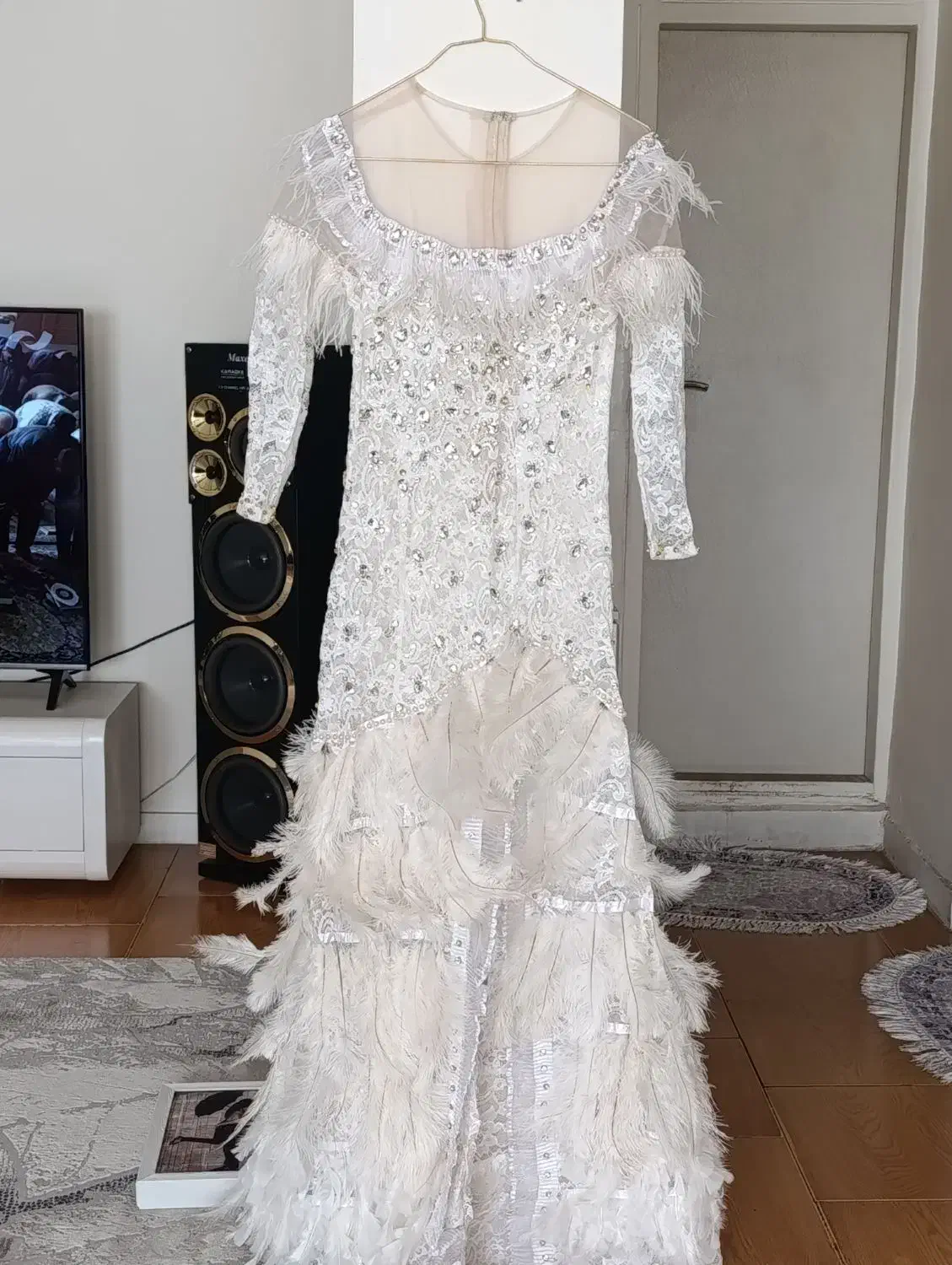 لباس مجلسی درحد نو فقط یک بار استفاده شده قیمت2300|لباس|فردیس, شهرک ناز|دیوار