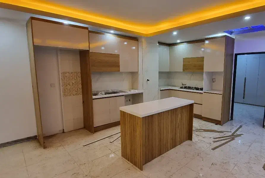 کابینت آشپزخونه کاپچینویی / هایگلاس / ام دی اف|مصالح و تجهیزات ساختمان|قرچک, شهرک طلائیه|دیوار