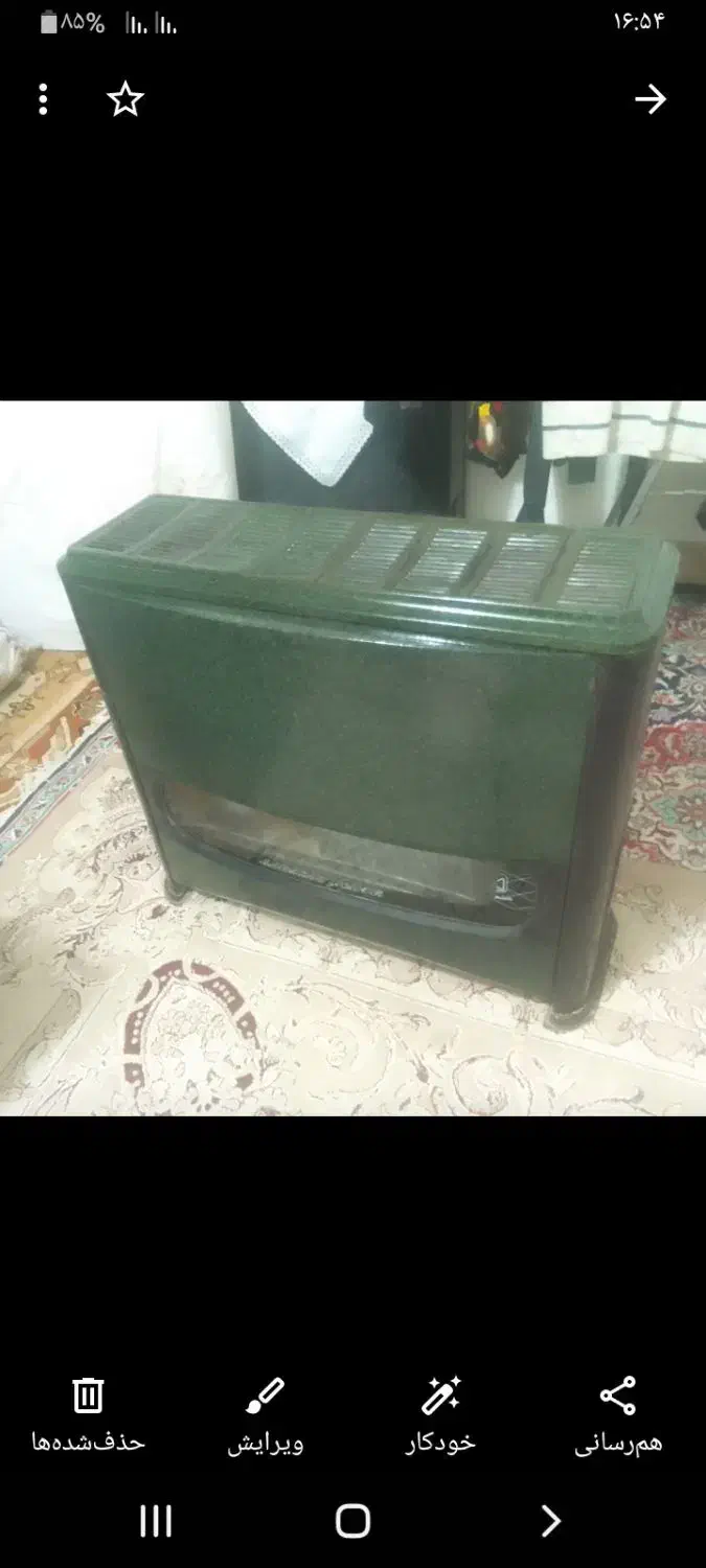 بخاری گازی مهیاگاز و مشهددوام سالم و سنگین وزن|بخاری، هیتر، شومینه|شیروان (خراسان), |دیوار