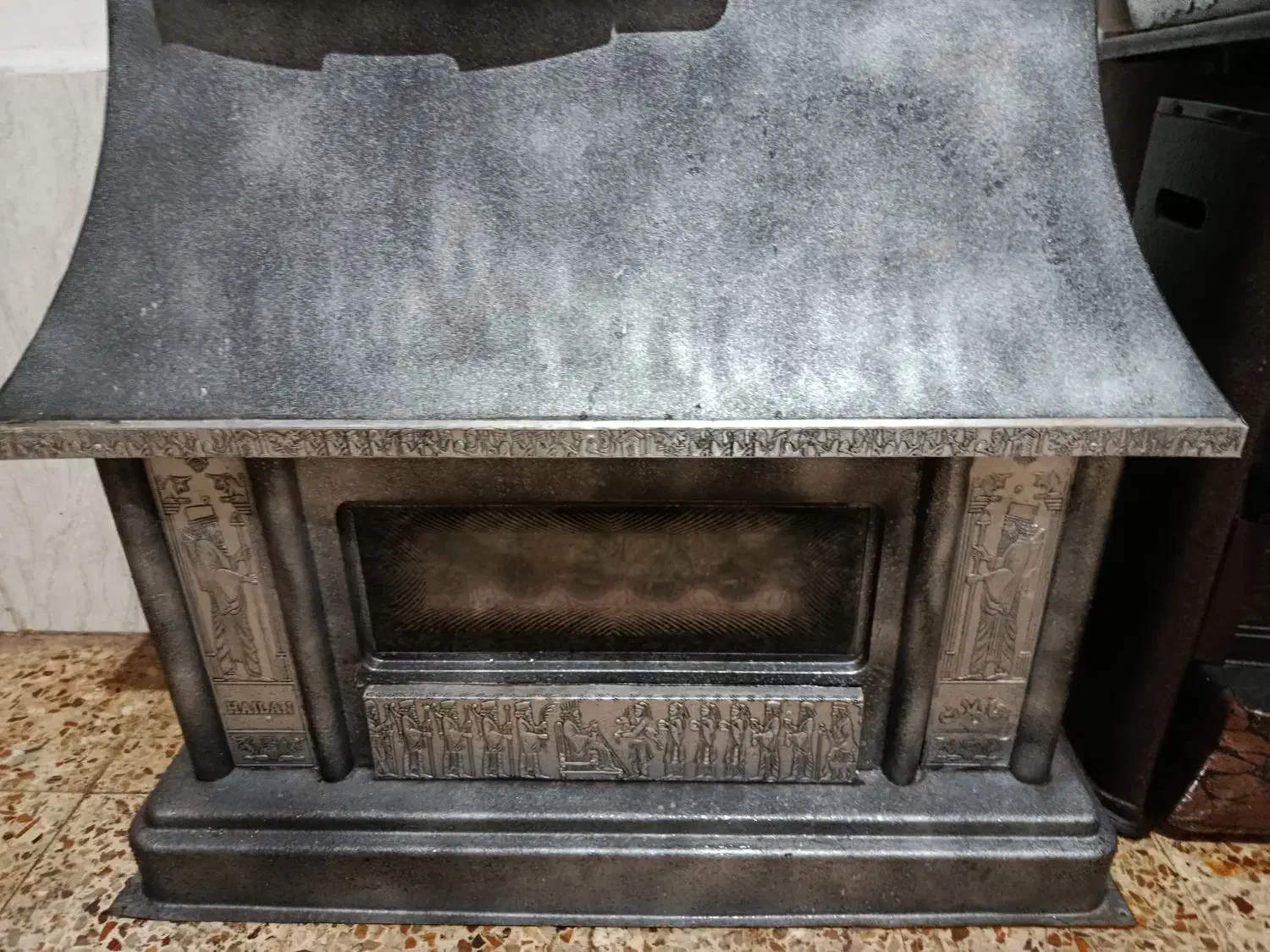 بخاریگازسوز شومینه|بخاری، هیتر، شومینه|رشت, پل تالشان|دیوار