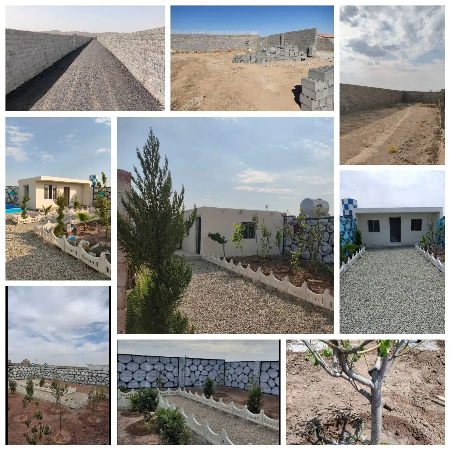 باغچه|فروش زمین و ملک کلنگی|رباطکریم, رباطکریم|دیوار