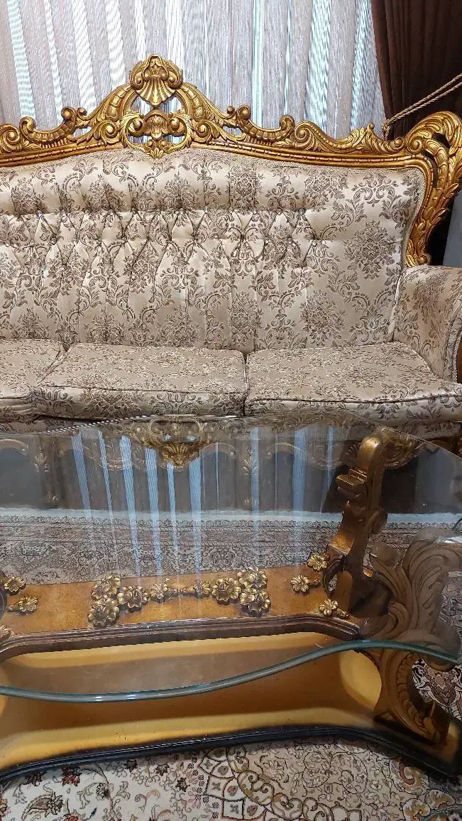 مبل کلاسیک ۹ نفره|مبلمان خانگی و میز عسلی|رامسر, |دیوار