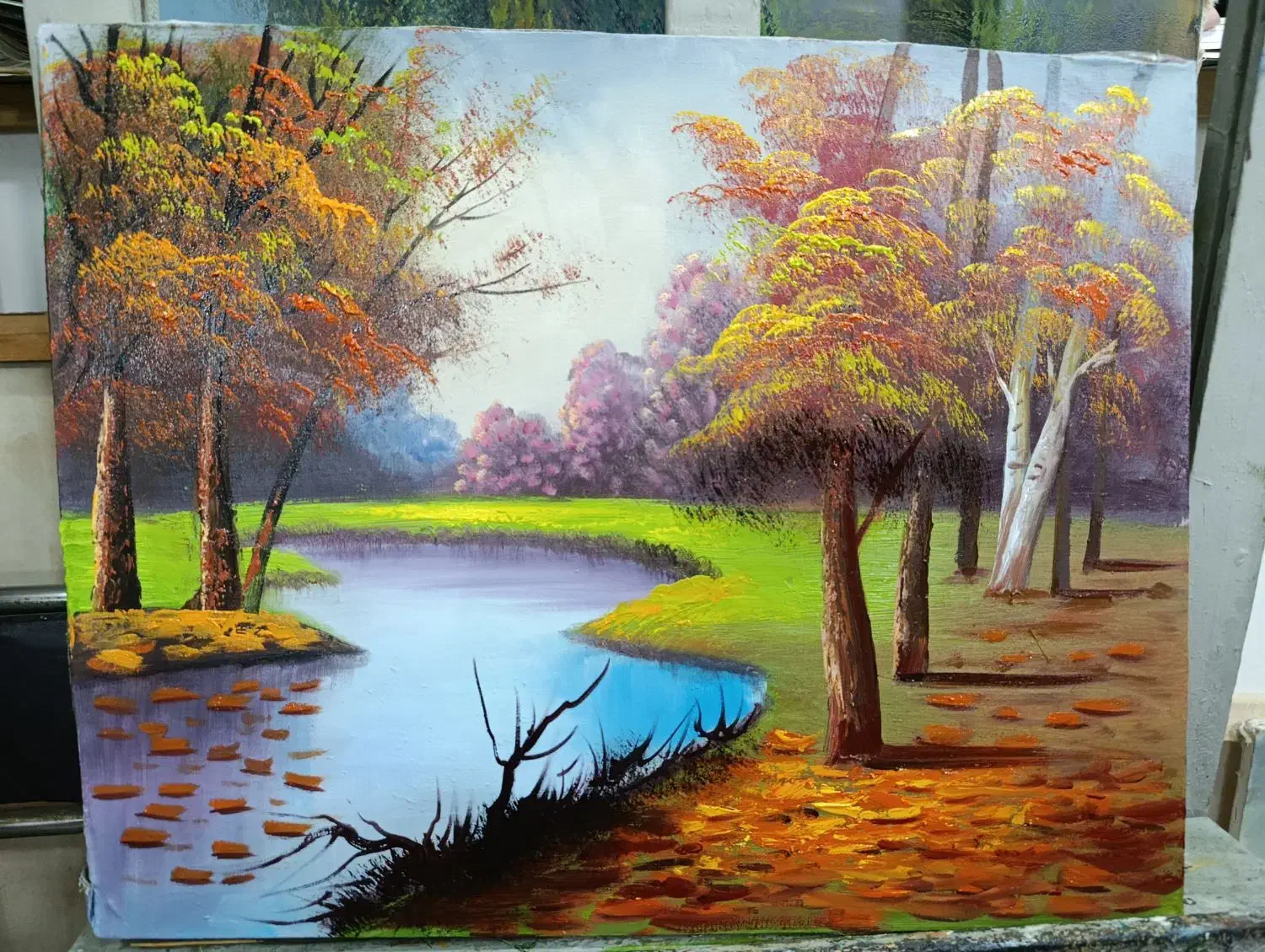 تابلو رنگ روغن|تابلو، نقاشی، عکس|تهران, زعفرانیه|دیوار