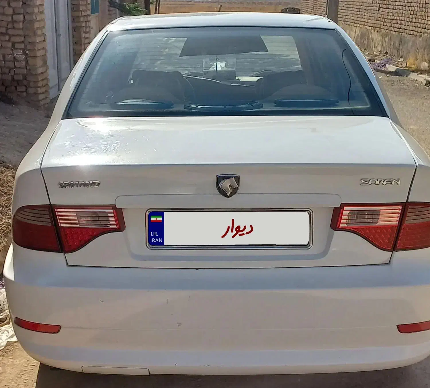 سمندسورن معمولی|خودرو سواری و وانت|زاوه, |دیوار